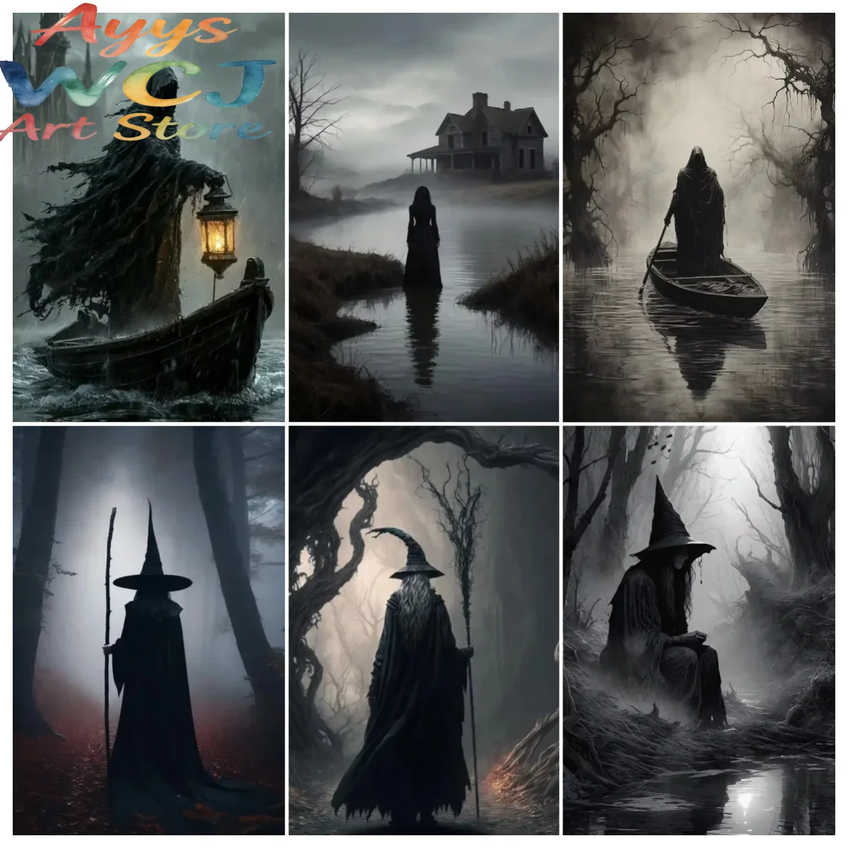 Photography Dark - لوحات فنية بأسلوب دارك أكاديميا، ملصقات