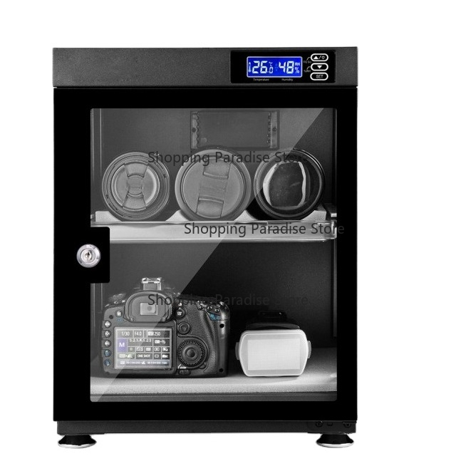 Camera Dry Cabinet - صندوق تجفيف مضاد للكهرباء الساكنة والرطوبة