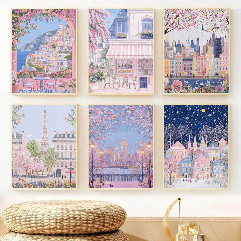 Photography Pose - لوحة جدارية فنية حديثة لمنظر طبيعي