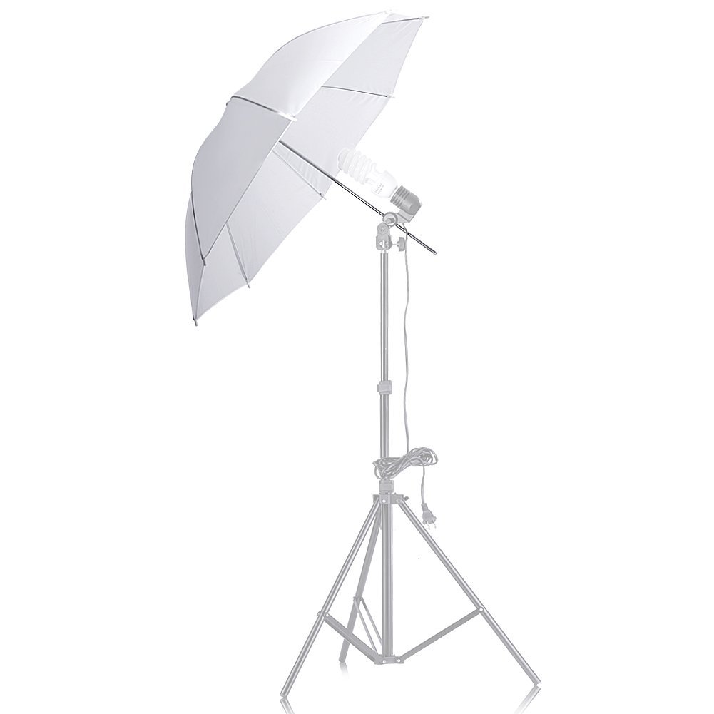 مظلة تصوير محمولة بيضاء ناعمة  - مراجعة Photography Umbrella Lights وسعره