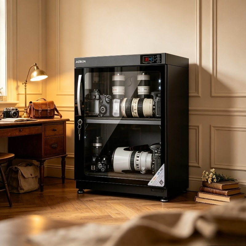 خزانة تجفيف إلكترونية رقمية لل - مراجعة Camera Dry Cabinet وسعره