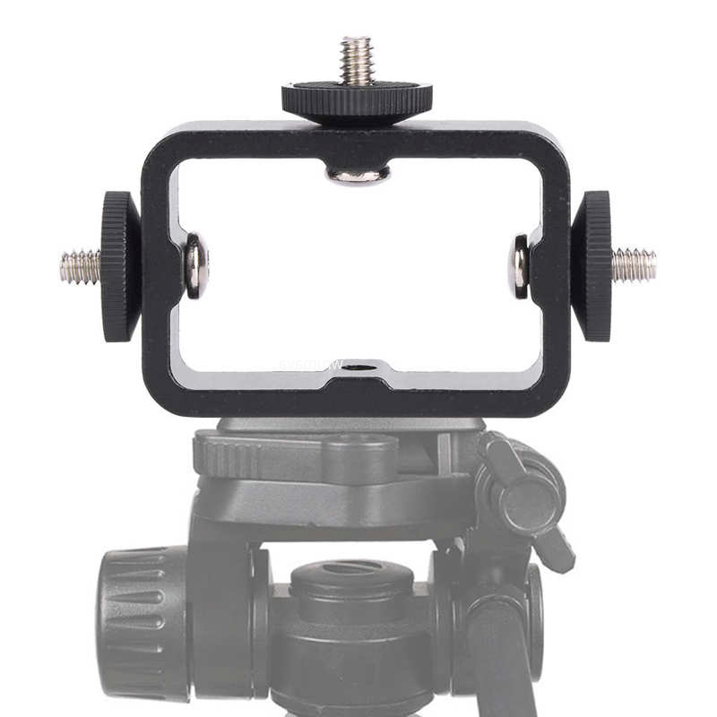 3 في 1 حامل رئيس جبل فلاش قوس  - مراجعة Camera Cage Baseplate وسعره