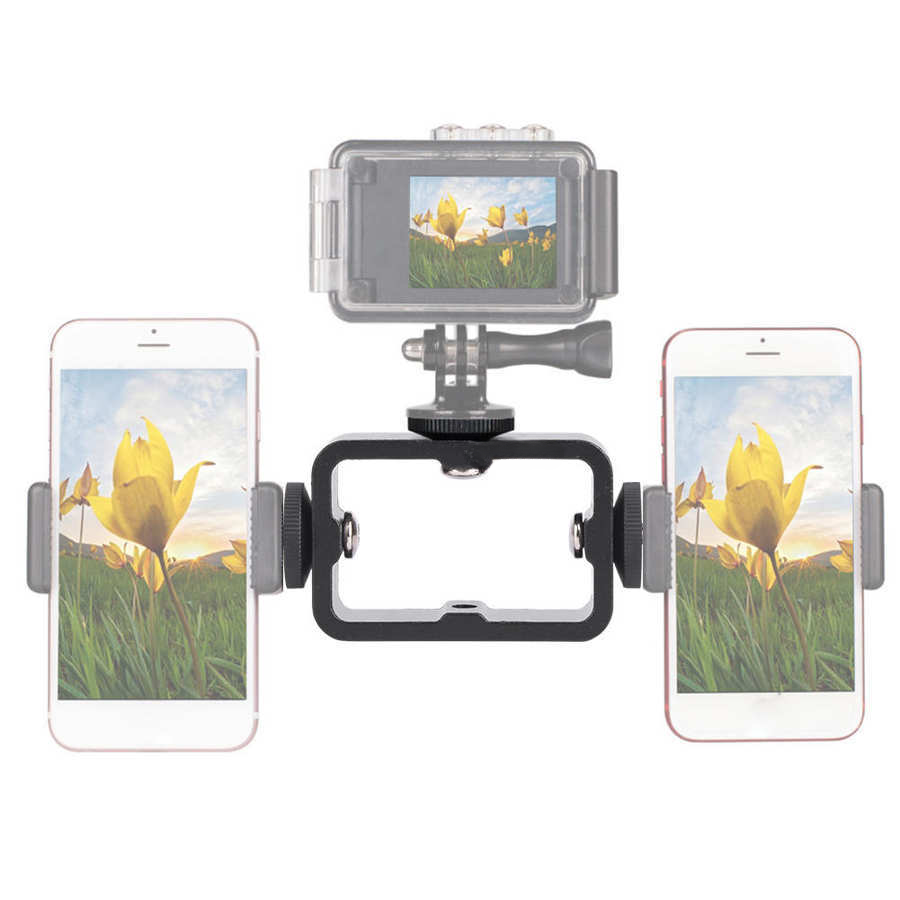 3 في 1 حامل رئيس جبل فلاش قوس  - مراجعة Camera Cage Baseplate وسعره