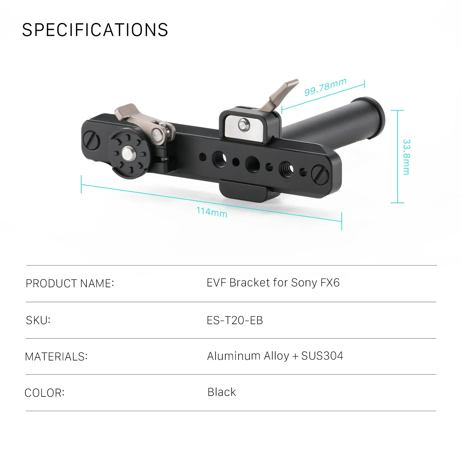 شاشة LCD Tilta وعدسة الرؤية ،  - مراجعة Camera Cage Baseplate وسعره