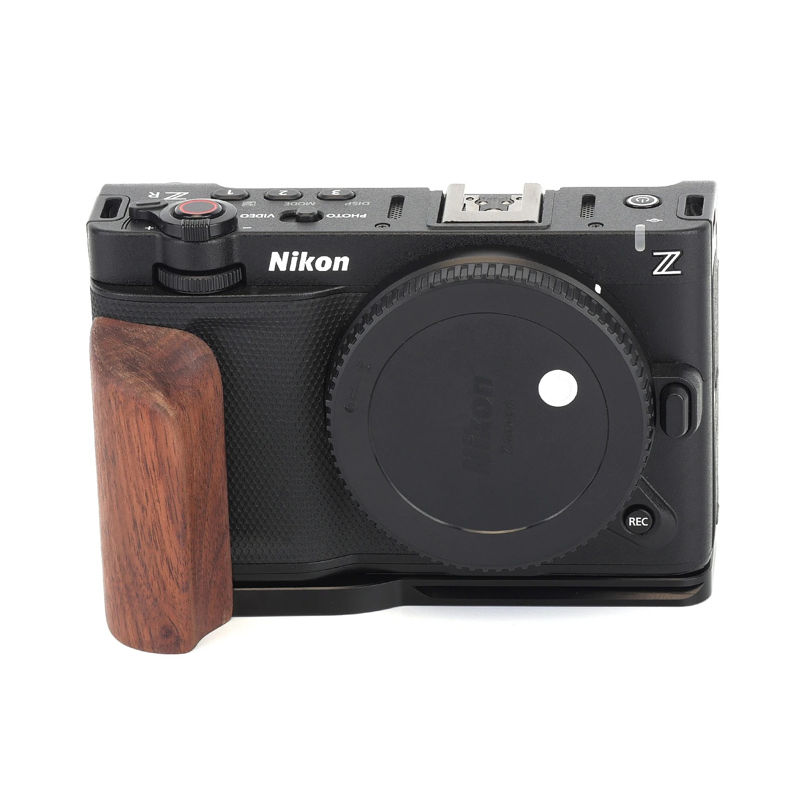 مقبض خشبي فاخر لكاميرا نيكون Z - مراجعة Camera Cage Baseplate وسعره