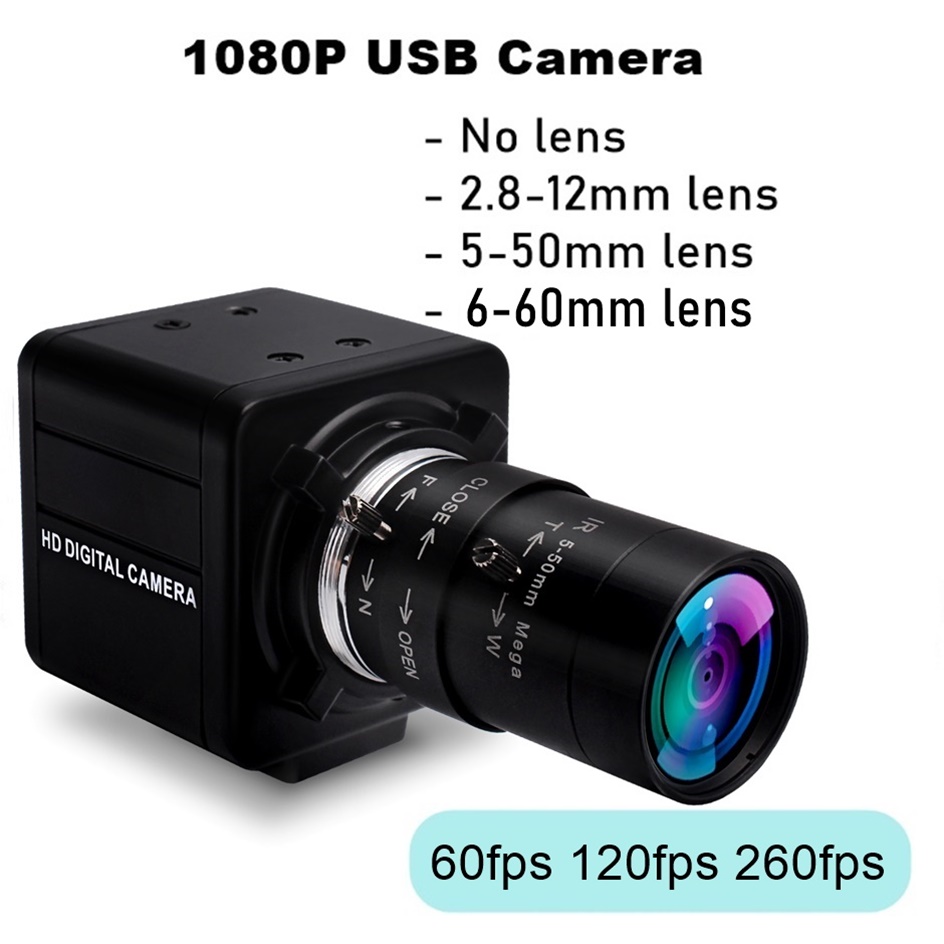 ELP 260fps 120fps 60fps عالية  - مراجعة Photography Zooming وسعره